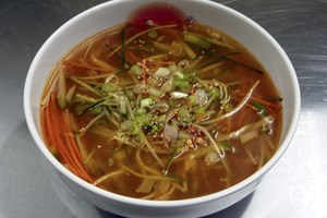 Cucumber Cold Noodle Soup Broth