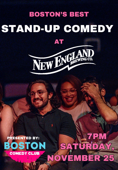 Stand Up Comedy at NEBCO with Boston Comedy Club Card Photo
