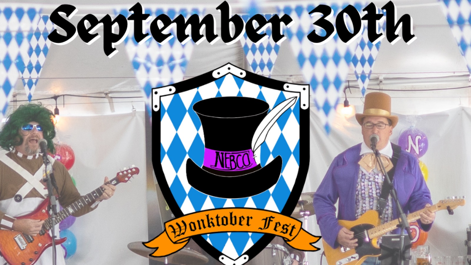 Wonktober Fest Season is here! Who's ready for our annual Willy Wonka-themed Oktoberfest party !?! Event Photo