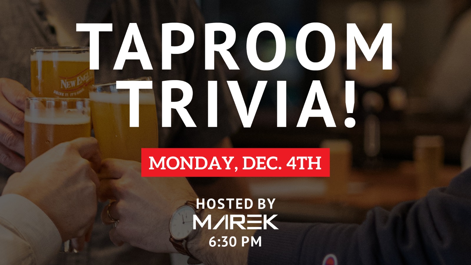Trivia is BACK in the Tap Room! Event Photo
